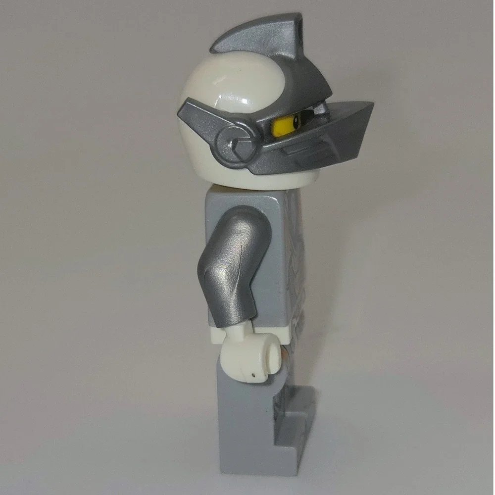 LEGO Nexo Knights Lance Richmond Minifigure Pearl Light Gray Armor Helmet